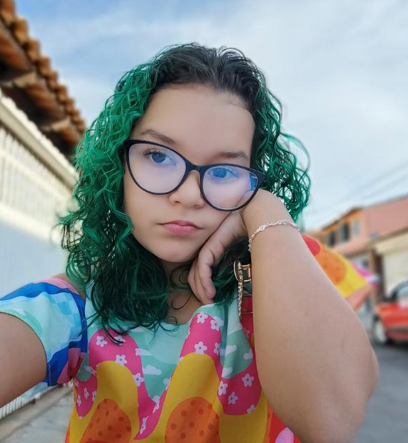 Foto de Manuella, aluno do aCORDA aí!